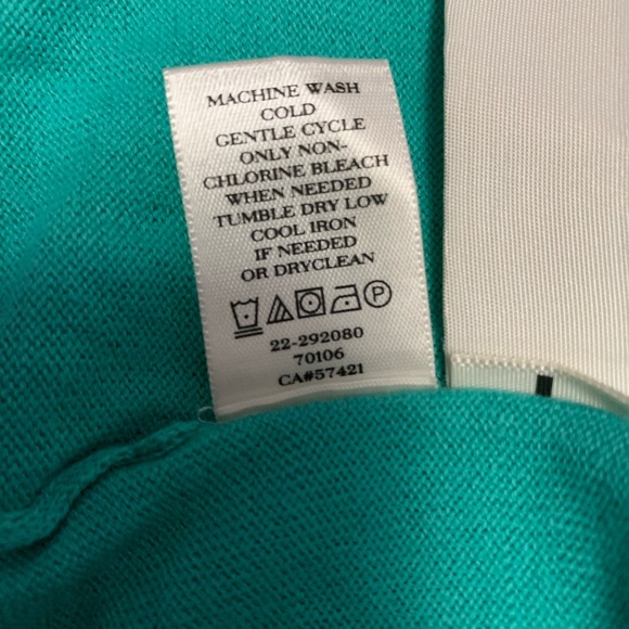 Ann Taylor V-Neck Ribbed Cardigan - Picture 6 of 8